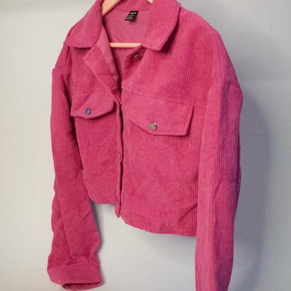 Cazadora Crop de Pana "Vibrancy"